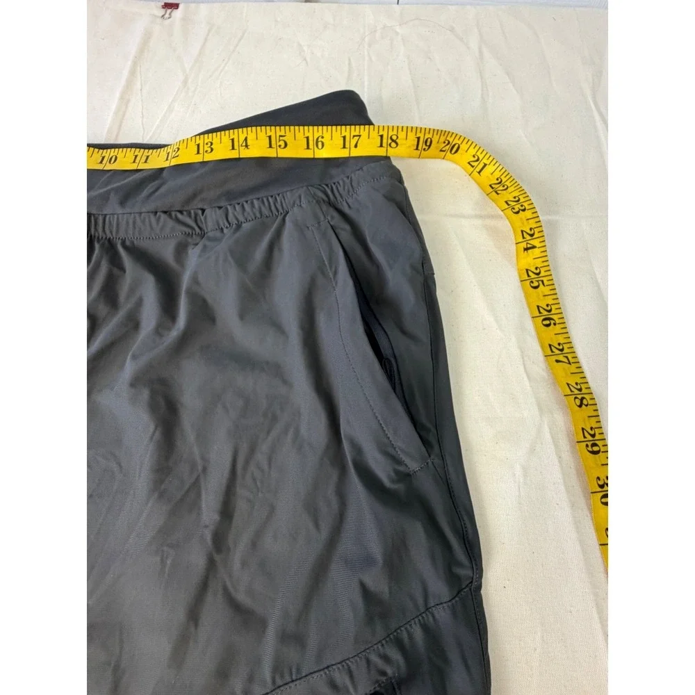 Baleaf Mens Gray Technical Cargo Athletic Joggers Zipper Pockets XL